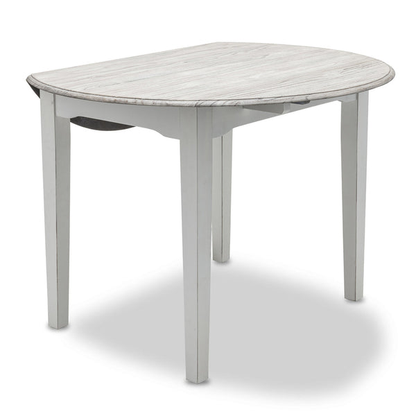 Seawinds Islamorada Drop Leaf Dining Table Dapple Grey Finish