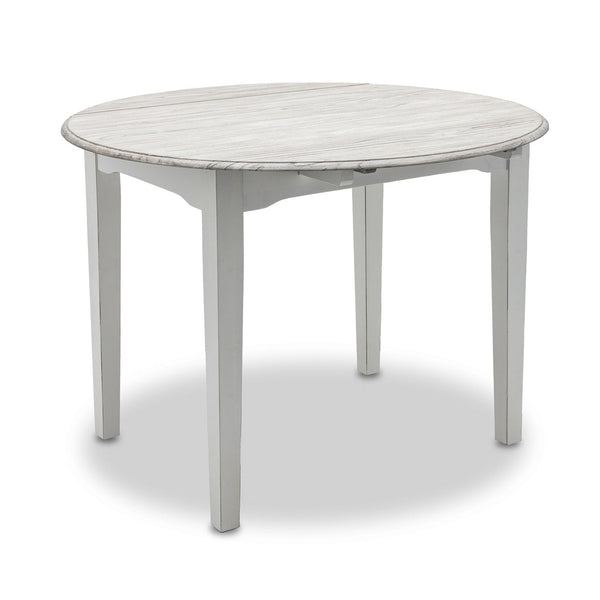 Seawinds Islamorada Drop Leaf Dining Table Dapple Grey Finish