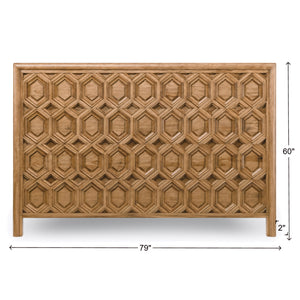 American Drew Summit Canyon Basalt King Panel Headboard