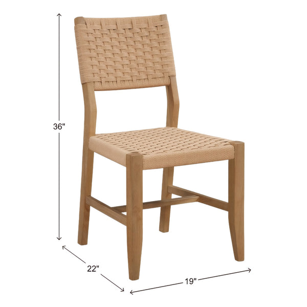 John Thomas Furniture Sanibel Dining West End Chair in Honey