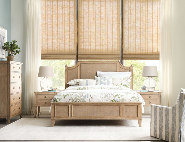 American Drew Chastain Caramel King Panel Headboard