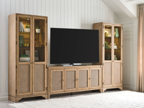 American Drew Chastain Caramel Eastview Media TV Console