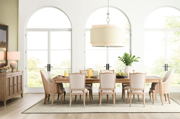 American Drew Chastain Caramel Medford Host Dining Armchair