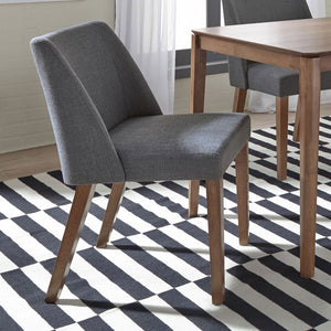 Liberty Furniture Space Savers Satin Walnut Nido Fully Upholstered Chair
