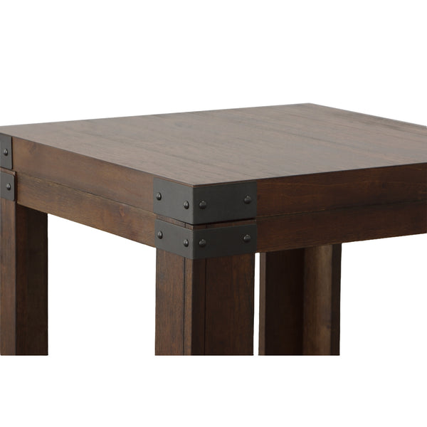 Steve Silver Arusha End Table In Medium Cherry