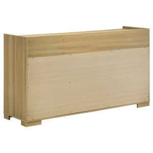 Coaster Hyland 6-Drawer Dresser Natural