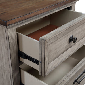 New Classic Mariana Nightstand with USB in Vintage Creme
