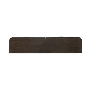 Liberty Furniture City View Coffee Bean 82-Inch TV Console with Adjustable Shelves