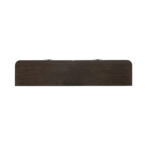 Liberty Furniture City View Coffee Bean 82-Inch TV Console with Adjustable Shelves