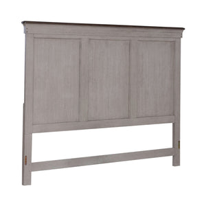 Liberty Furniture Ivy Hollow Weathered Linen With Dusty Taupe Tops California King Panel Bed
