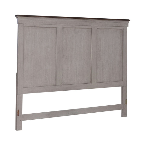 Liberty Furniture Ivy Hollow Weathered Linen With Dusty Taupe Tops California King Panel Bed