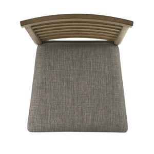 Liberty Furniture Brook Bay Sandstone Upholstered Ladderback Counter Chair