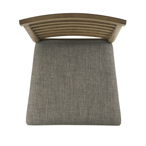 Liberty Furniture Brook Bay Sandstone Upholstered Ladderback Counter Chair