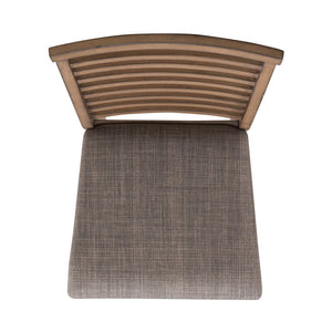 Liberty Furniture Brook Bay Sandstone Upholstered Ladderback Side Chair
