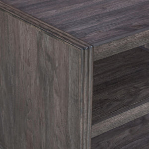 Liberty Furniture Modern Edge Caffe End Table with Plinth Style Base