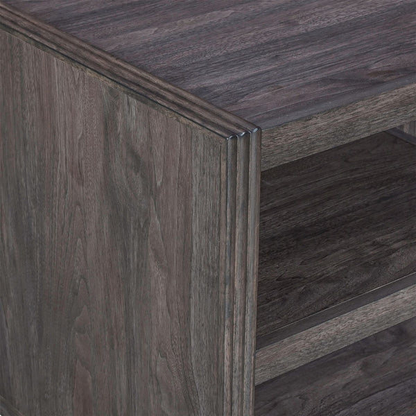 Liberty Furniture Modern Edge Caffe End Table with Plinth Style Base