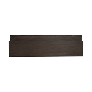 Liberty Furniture Lennox Hill Bark Console Bar Table with Built-In Charging Station