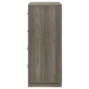 Coaster Fenwick 4-Drawer Chest Of Drawers Grey Oak