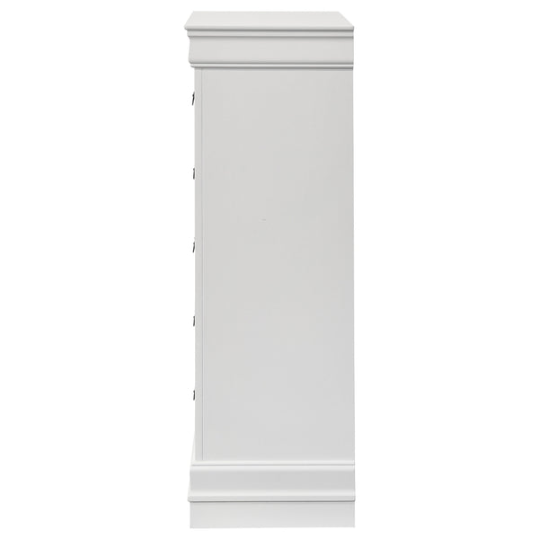 Coaster Louis Philippe 5-Drawer Bedroom Chest White