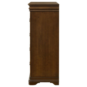 Coaster Garland 4-Drawer Bedroom Chest Of Drawers Brown Cherry