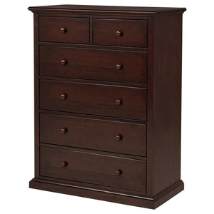 Coaster Sumerlin 6-Drawer Bedroom Chest Of Drawers Cappuccino