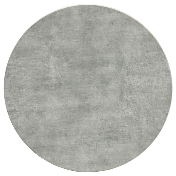 Coaster Hadi 2-Piece Round Smarttop Coffee & End Table Set Cement