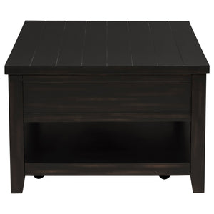 Coaster Concord 2-Drawer Rectangular Coffee Table Distressed Java