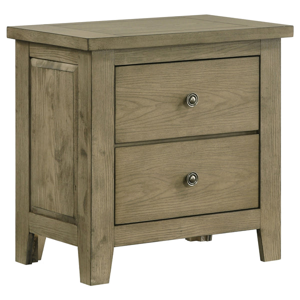 Coaster Hazlewood 4-Piece King Bedroom Set Vineyard Oak