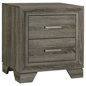 Coaster Wright 4-Piece King Bedroom Set Brown Oak
