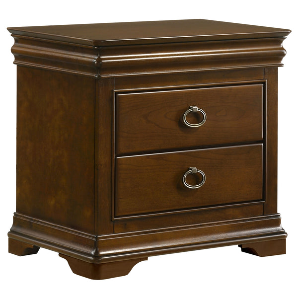 Coaster Garland 4-Piece Queen Bedroom Set Brown Cherry