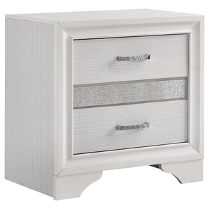 Coaster Miranda 5-Piece Twin Bedroom Set White