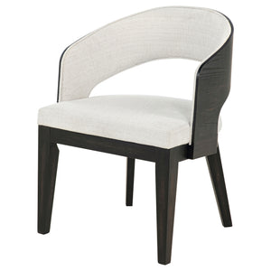 Coaster Leandro Upholstered Dining Arm Chair Cream
