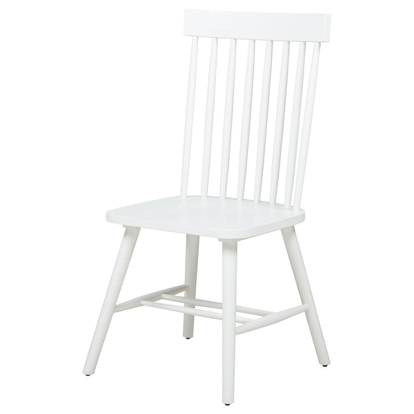 Coaster Andrews Windsor Spindle Back Dining Side Chair White