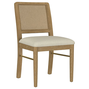 Coaster Arini 5-Piece Round Dining Room Table Set Sand Wash