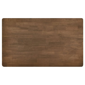 Coaster Parkridge 59-Inch Rectangular Dining Table Natural Walnut