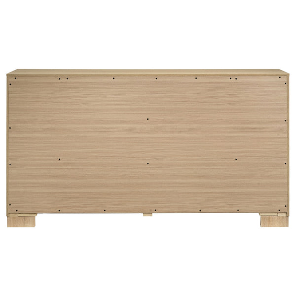 Coaster Arielle 6-Drawer Bedroom Dresser Cabinet Light Oak