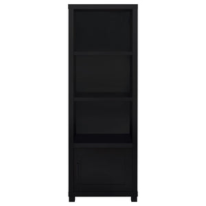 Coaster Jupiter 3-Piece Entertainment Center 79-Inch Tv Stand Black