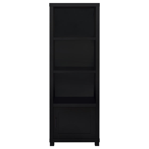 Coaster Jupiter 3-Piece Entertainment Center 79-Inch Tv Stand Black