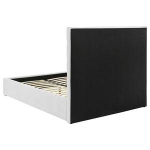 Coaster Felicity 53-Inch Upholstered Full Platform Bed White