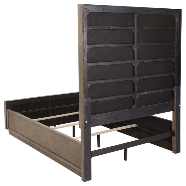 Coaster Durango 80-Inch Queen Panel Bed Taupe Oak