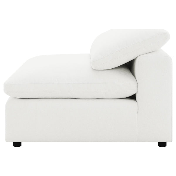 Coaster Raleigh 5-Piece Boucle Upholstered Modular Sectional Ivory