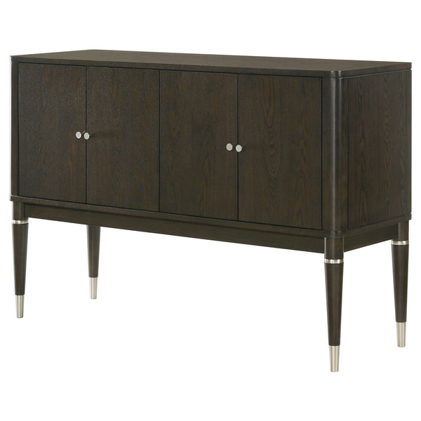 Coaster Reseda 4-Door Dining Sideboard Server With Shelves Ash Brown