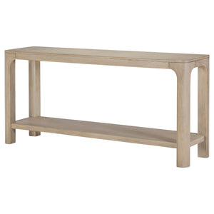 Coaster Solano 64-Inch Entryway Console Sofa Table Weathered Mango