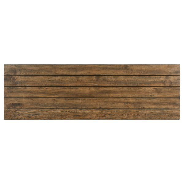 Coaster Payne Wood Entryway Sofa Console Table Distressed Brown