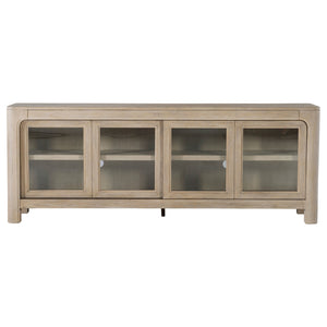 Coaster Solano 71-Inch 2-Door Tv Stand Media Console Weathered Mango