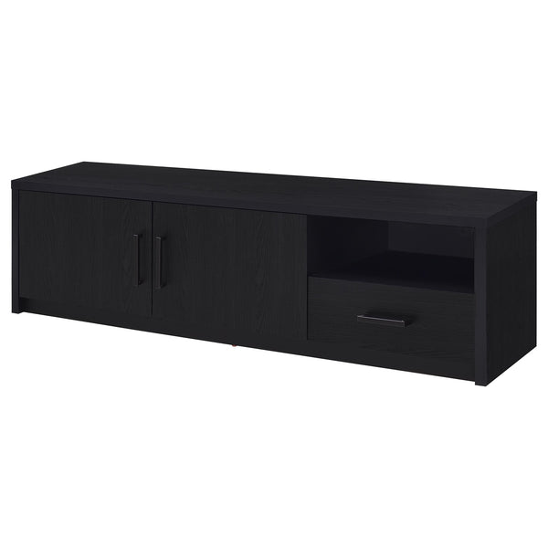 Coaster Murray 70-Inch 2-Door Tv Stand Media Console Black