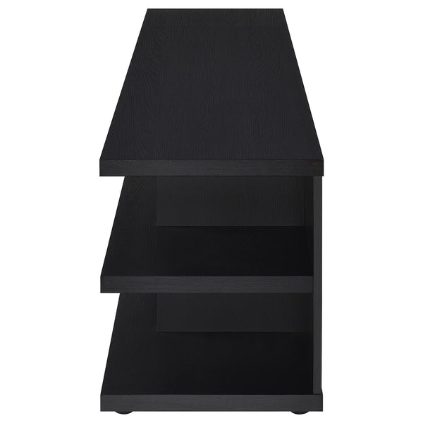 Coaster Cartmill 78-Inch 2-Tier Tv Stand Media Console Black