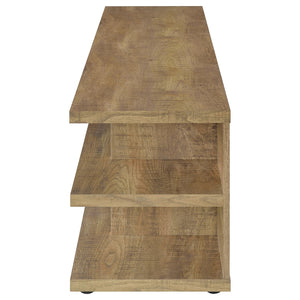 Coaster Cartmill 78-Inch 2-Tier Tv Stand Media Console Mango