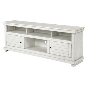 Coaster Payne 70-Inch Tv Stand Media Console Distressed White