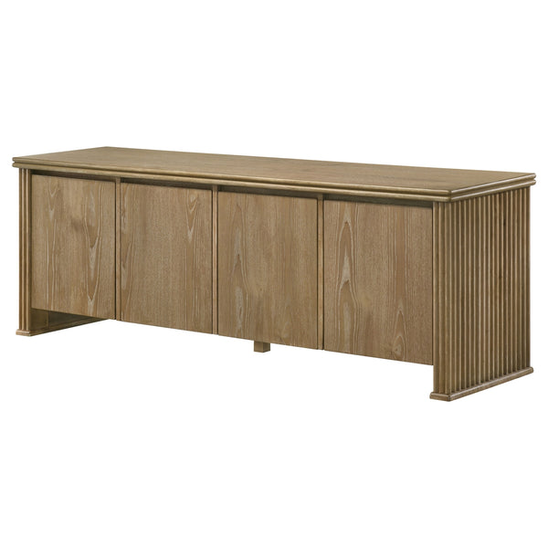 Coaster Adina 70-Inch Tv Stand Media Console Distressed Light Brown